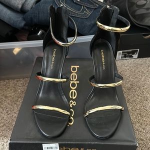 Bebe Berdine High Heel Sandals- Size 8